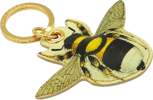 Bee charm with embedded chip