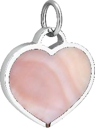Pink heart smart pendant