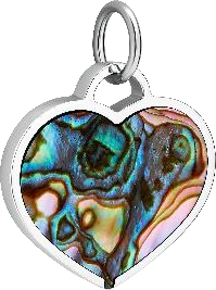 Shell heart smart pendant